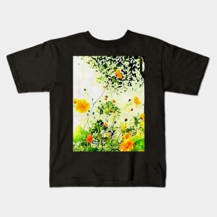 cosmos Flower garden Kids T-Shirt